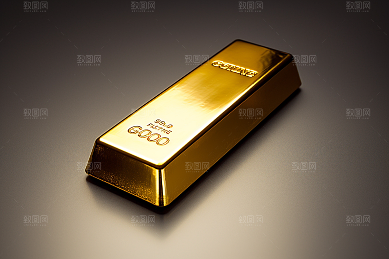 黄金富贵金砖素材