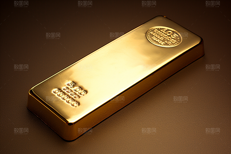 黄金财富金块素材