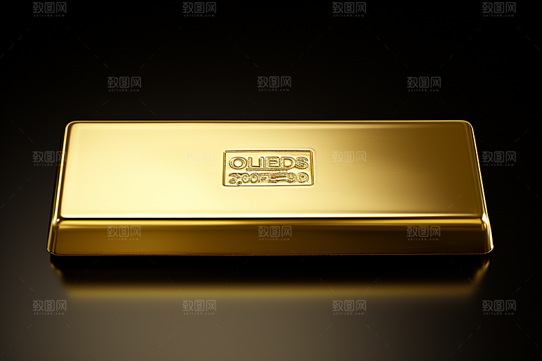 黄金理财产品富贵素材