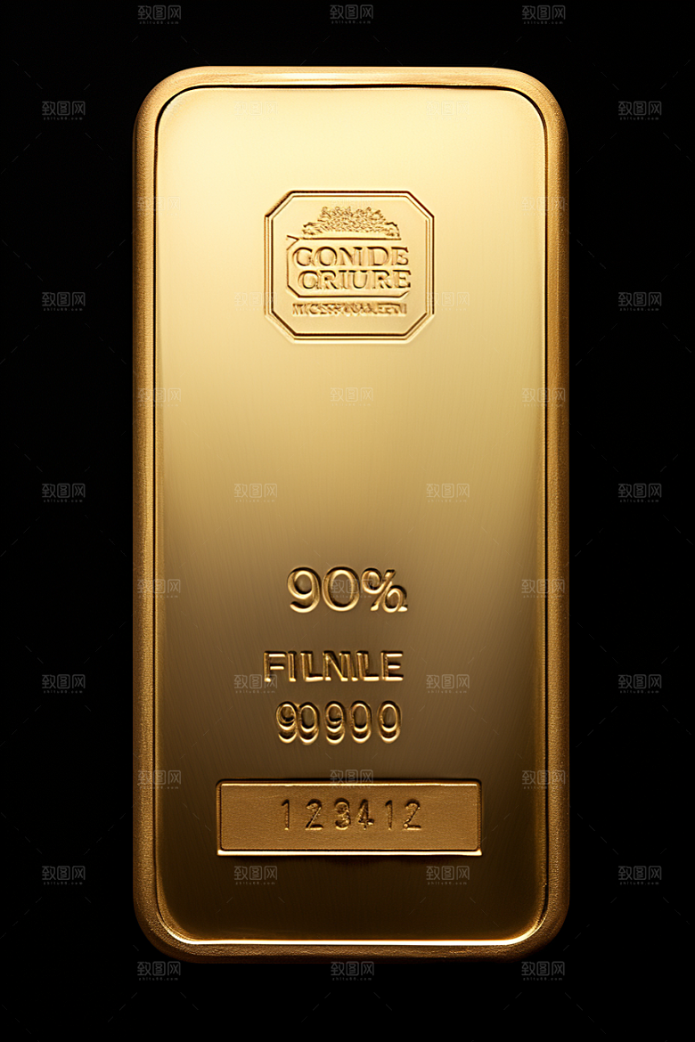 黄金贵金属财富素材