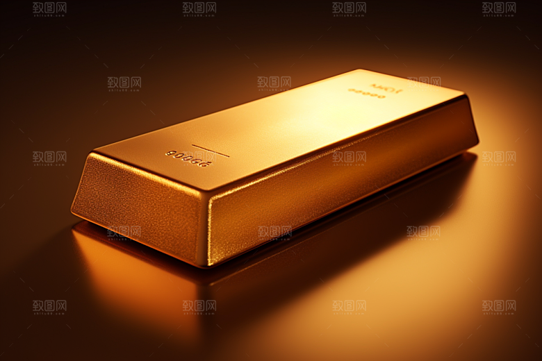 黄金金砖金子素材
