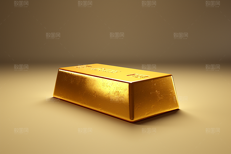 黄金金砖贵金属素材