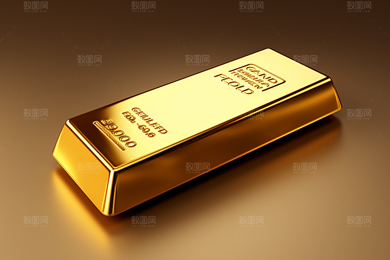 黄金金子富贵素材