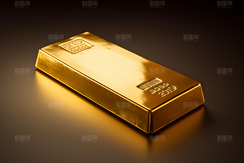 黄金金块投资素材