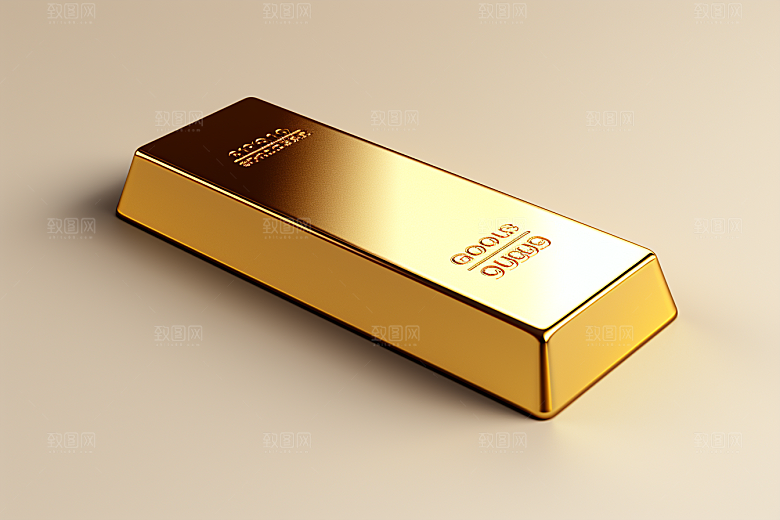 黄金投资金砖素材