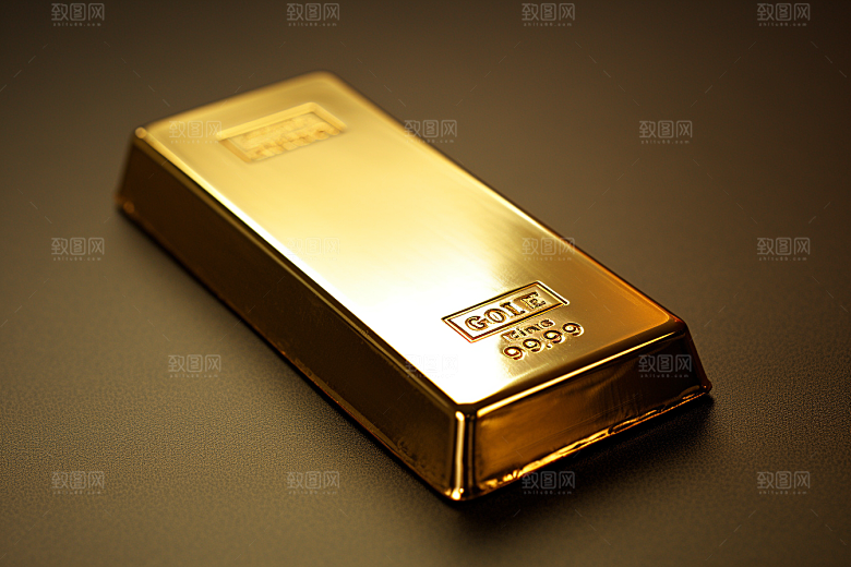 黄金金砖贵金属素材