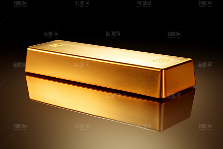黄金金块投资素材