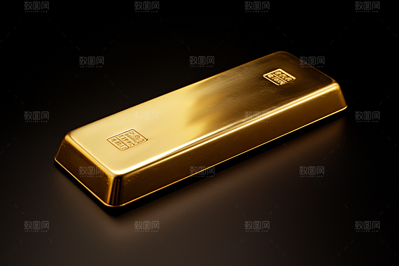 黄金财富金块素材