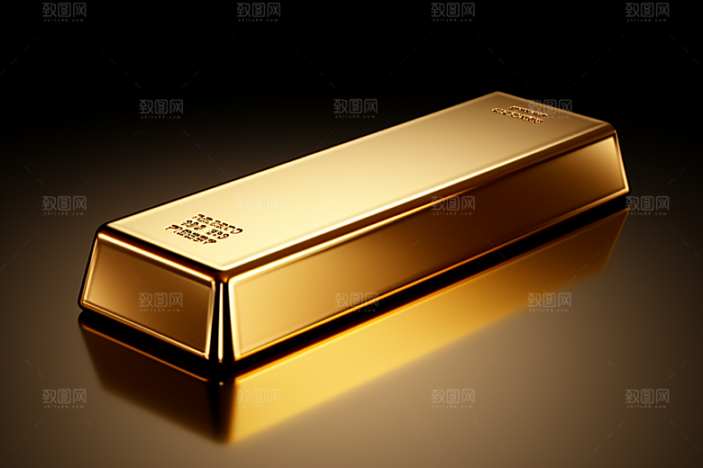 黄金财富理财产品素材
