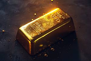 黄金贵金属理财产品素材