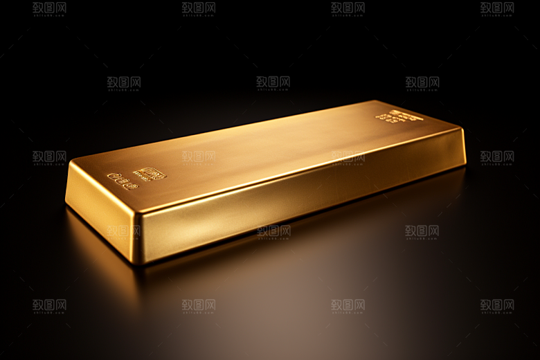黄金富贵金砖素材
