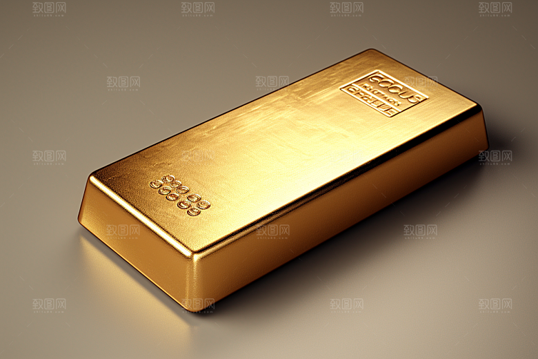 黄金金块投资素材