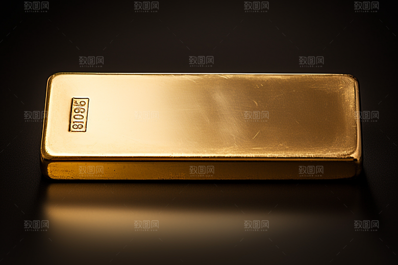 黄金财富金砖素材