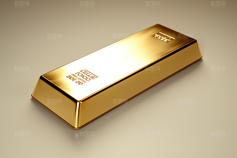 黄金金块高清素材
