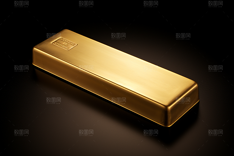 黄金金块奢侈品素材