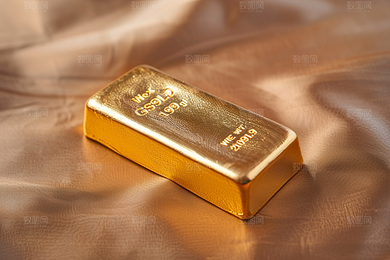 黄金富贵金块素材