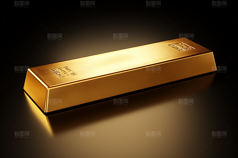 黄金金子财富素材