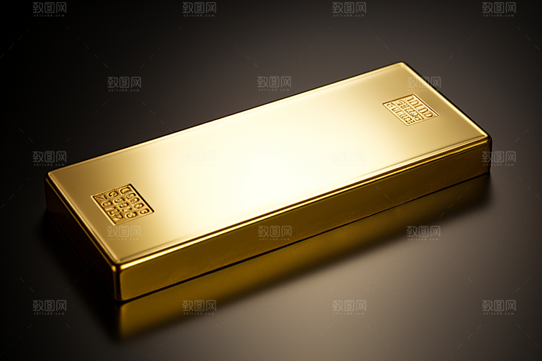 黄金理财产品金子素材