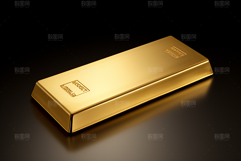 黄金金砖金子素材