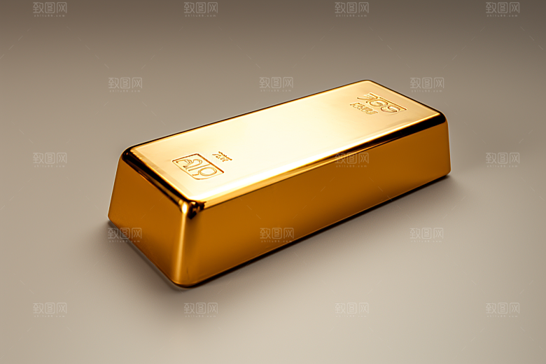 黄金财富金砖素材