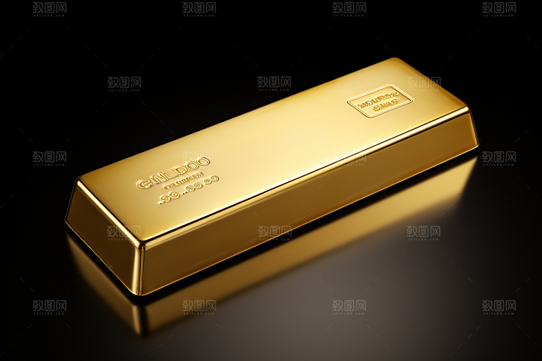 黄金奢侈品理财产品素材