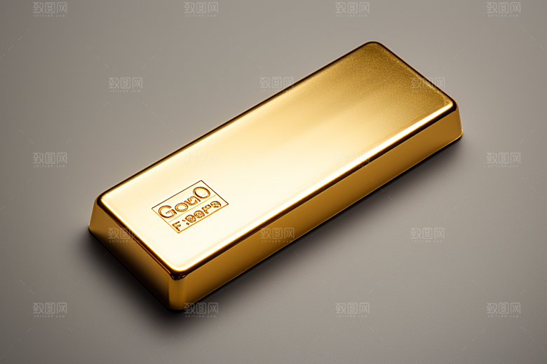 黄金投资金砖素材
