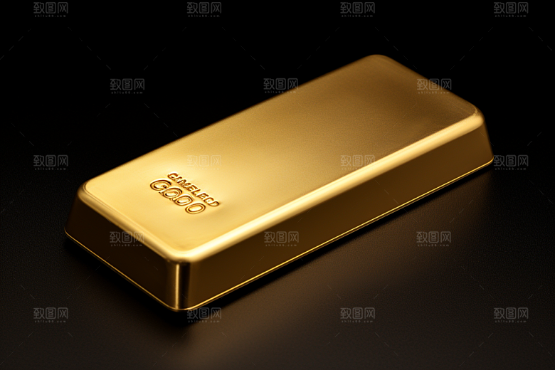 黄金财富奢侈品素材