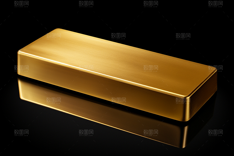 黄金金砖奢侈品素材
