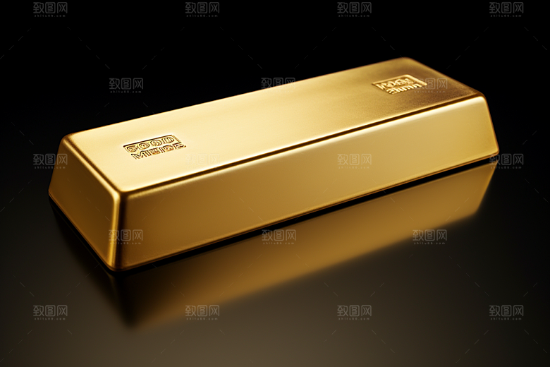 黄金金块奢侈品素材