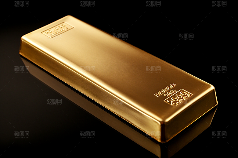 黄金金砖金子素材