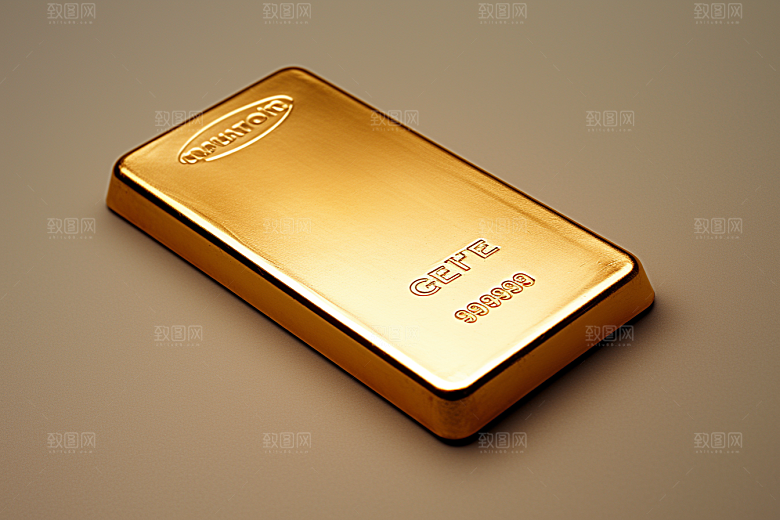 黄金金砖金子素材