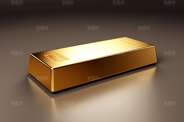 黄金投资金块素材