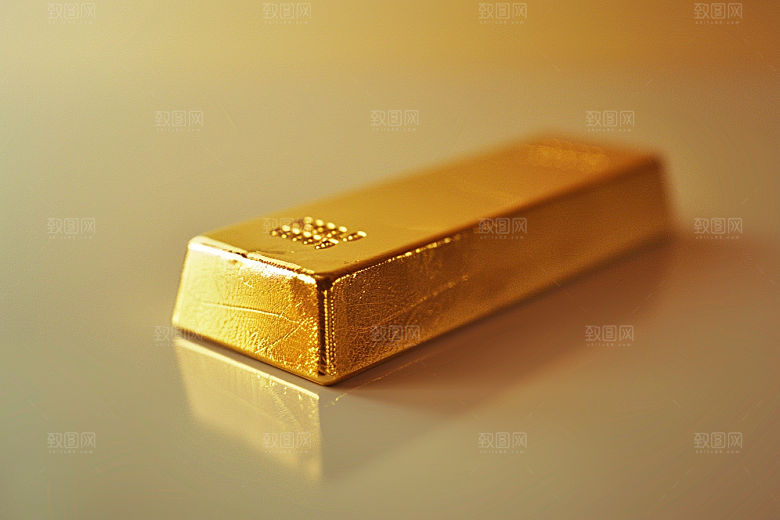 黄金财富金块素材