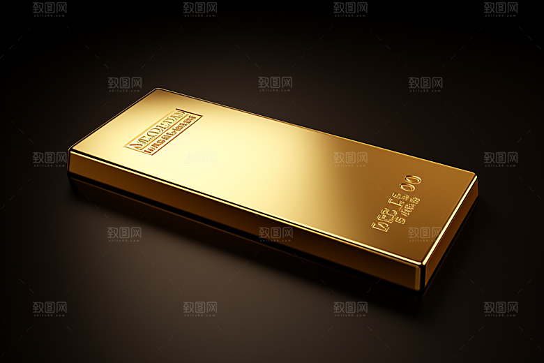 黄金富贵理财产品素材