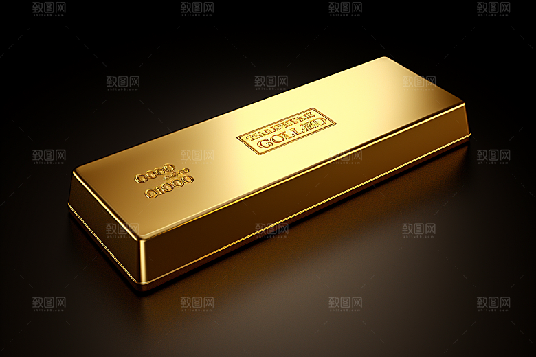 黄金金子富贵素材
