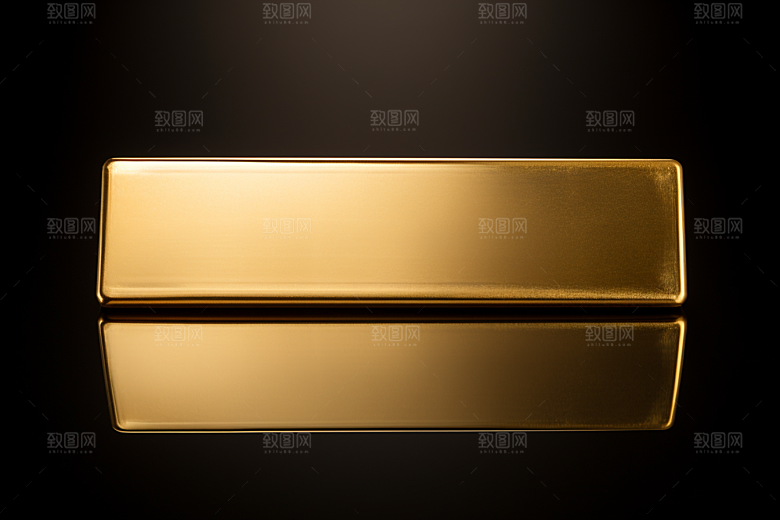 黄金金块奢侈品素材
