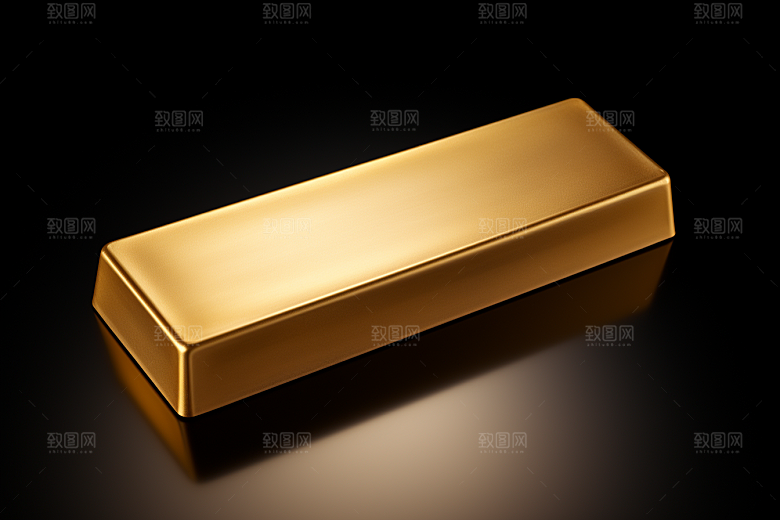 黄金奢侈品富贵素材