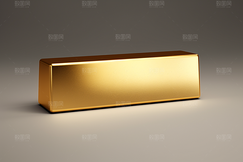 黄金金子金砖素材