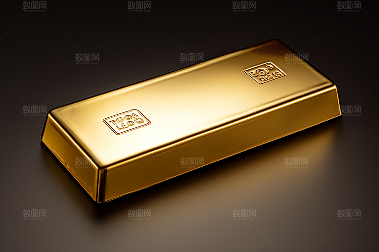 黄金金砖贵金属素材