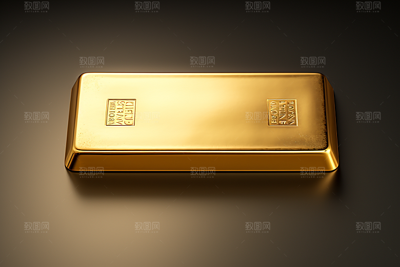 黄金金块奢侈品素材