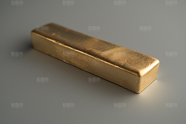 黄金奢侈品金块素材