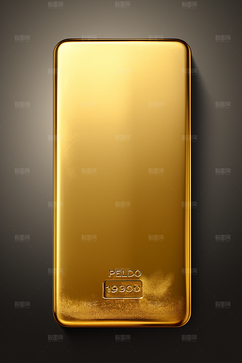 黄金金块奢侈品素材