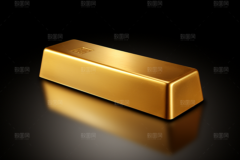 黄金奢侈品理财产品素材