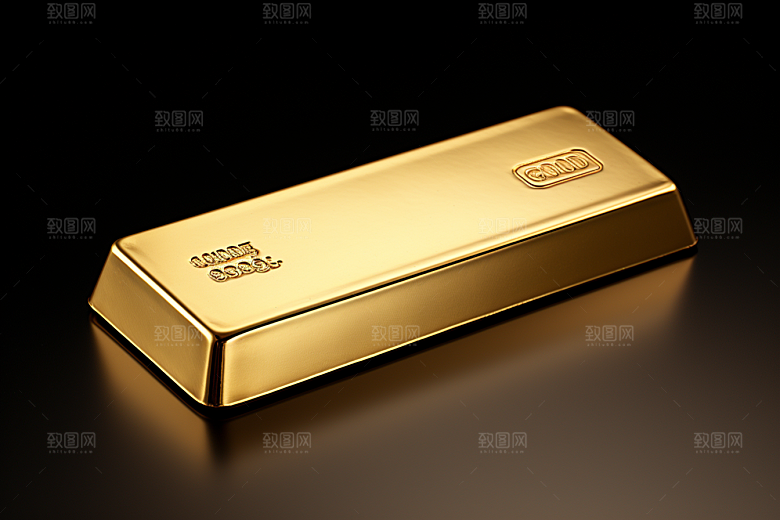 黄金理财产品金子素材