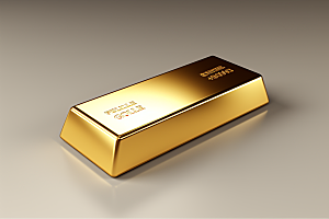 黄金金砖奢侈品素材