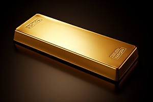 黄金贵金属金砖素材