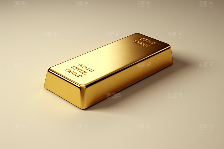 黄金财富金块素材
