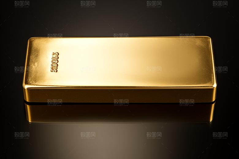 黄金贵金属金子素材