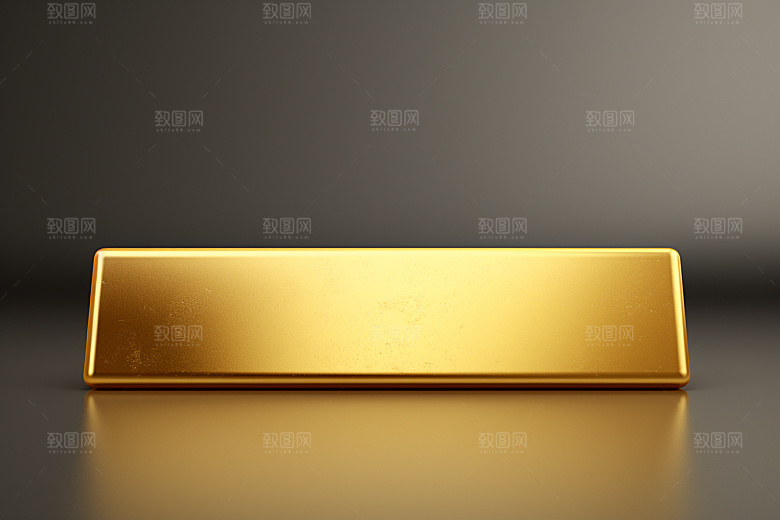 黄金金砖金块素材