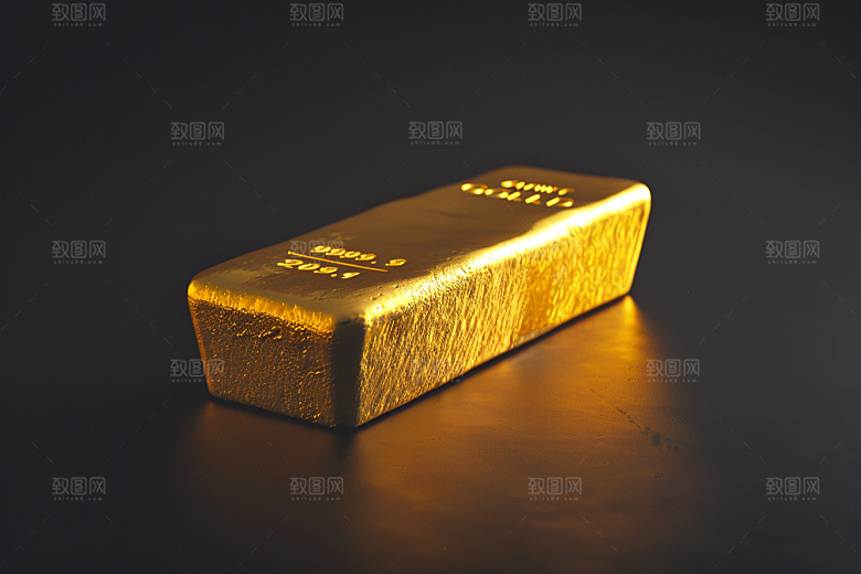 黄金金砖金子素材